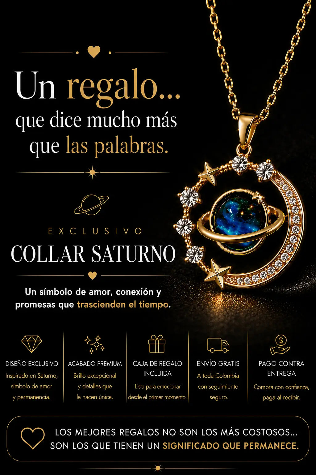 💫Exclusivo Collar Saturno