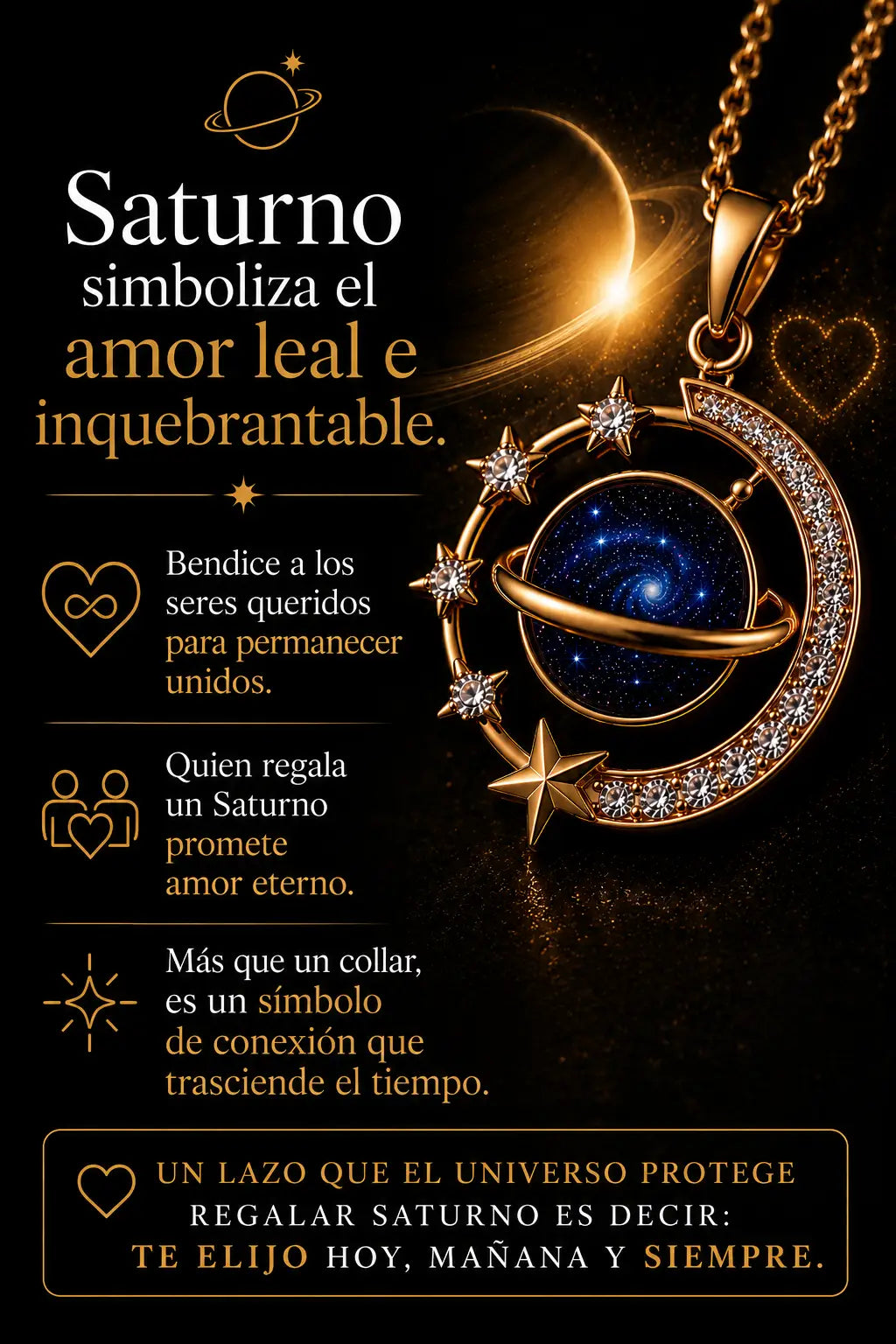 💫Exclusivo Collar Saturno