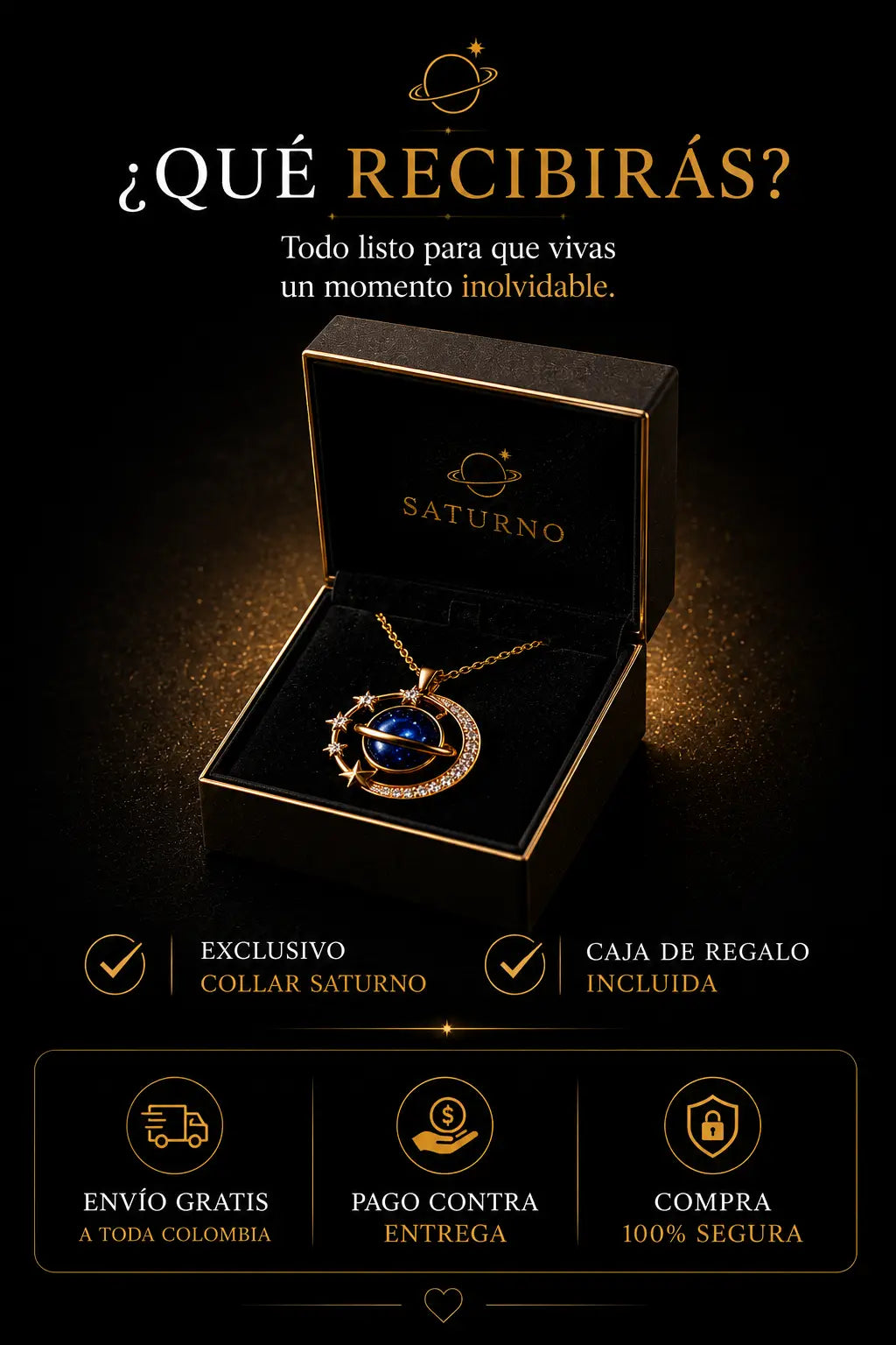 💫Exclusivo Collar Saturno